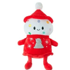 Holiday Time Retro Gumball Machine Plush
